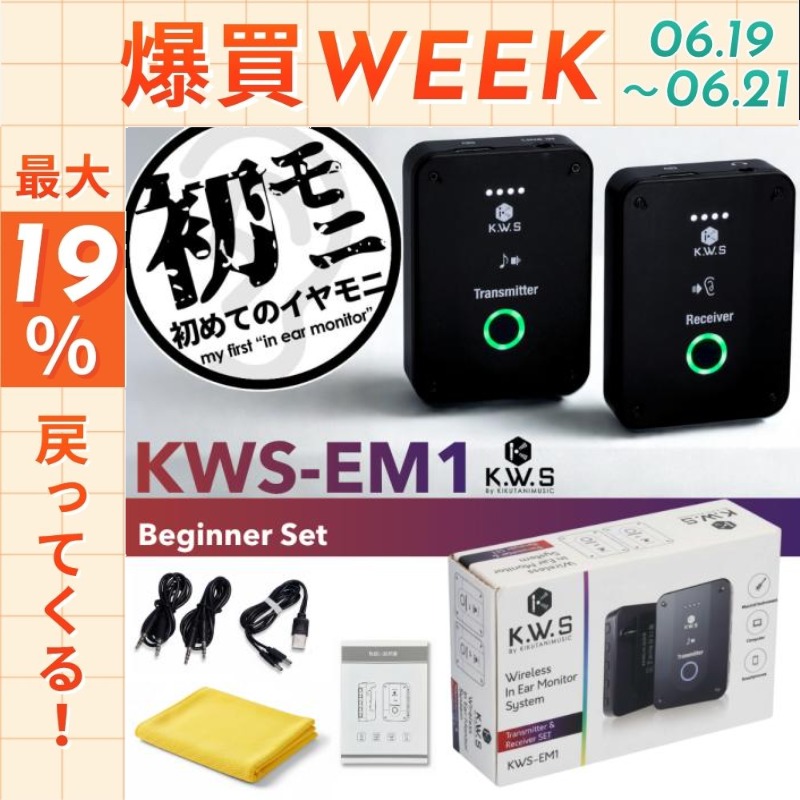 KIKUTANI（キクタニ） 【レビュー投稿でプレゼント】初めてのイヤモニ