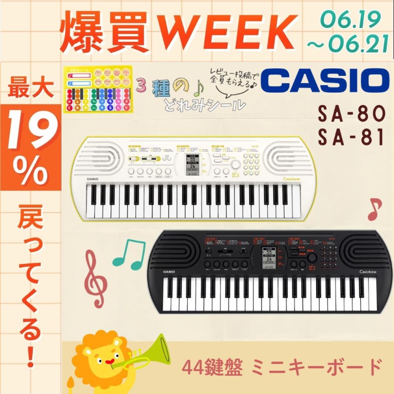 CASIO（カシオ） 【最短翌日お届け】カシオ キーボード 電子ピアノ