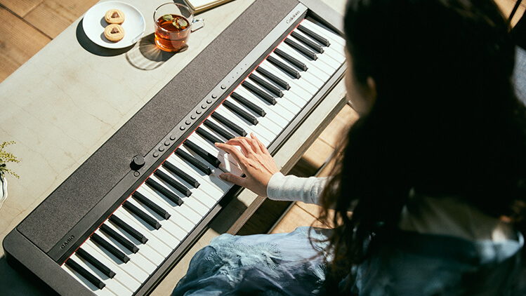 【お得な2日間☆】カシオ CASIO 電子ピアノ キーボード 電子楽器  CT-S1 カシオトーン 61鍵盤  譜面立て付属 ヘッドホン ペダル セット｜pianoplaza｜10