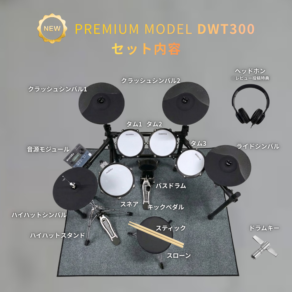 DWT300 セット内容
