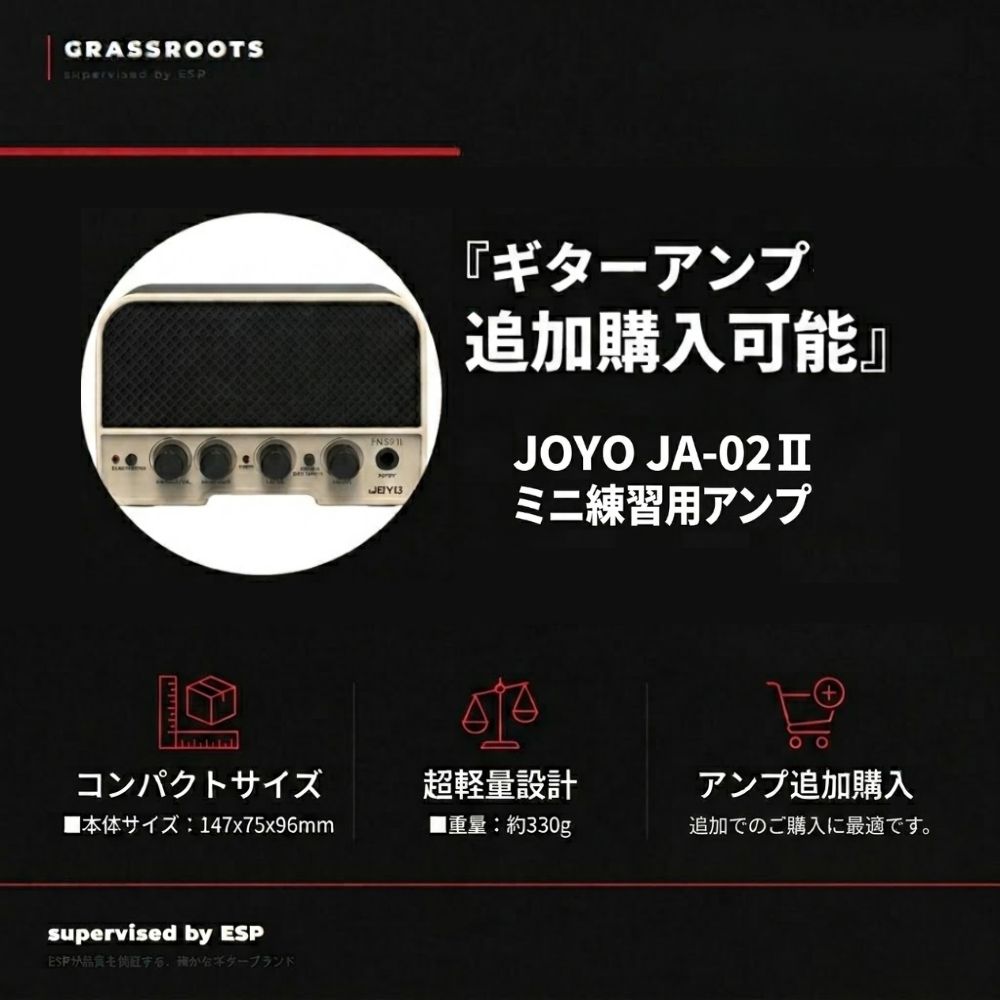 ESP 【正規品・送料無料】GrassRoots G-LP-CTM レスポールカスタム