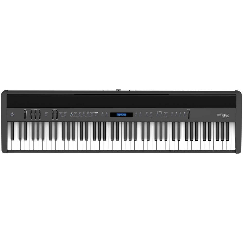 電子ピアノ 88鍵盤 【最短翌日お届け】ローランド Roland FP-60XBK ブラック ポータブル