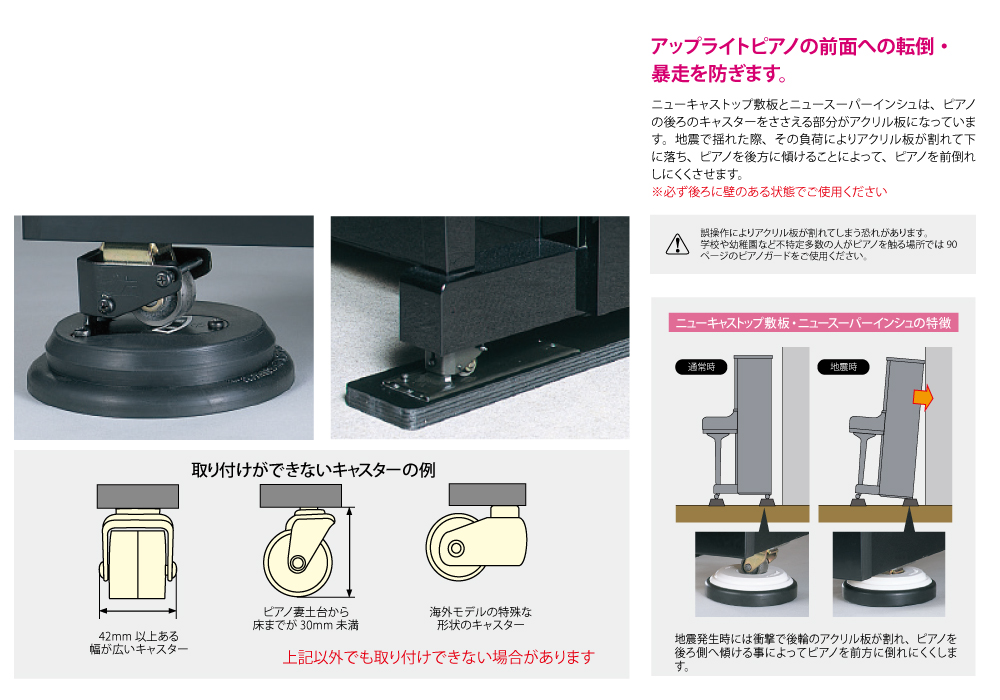 NCP-UP-PLATE 交換用アクリル板2枚1セット｜pianoveil｜03