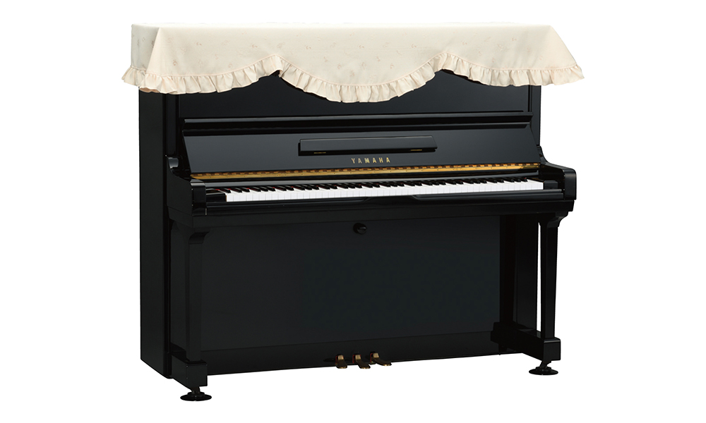YAMAHA アップライトピアノ、カバー椅子メトロノームフルセット YAMAHA アップライトピアノ、カバー椅子メトロノームフルセット