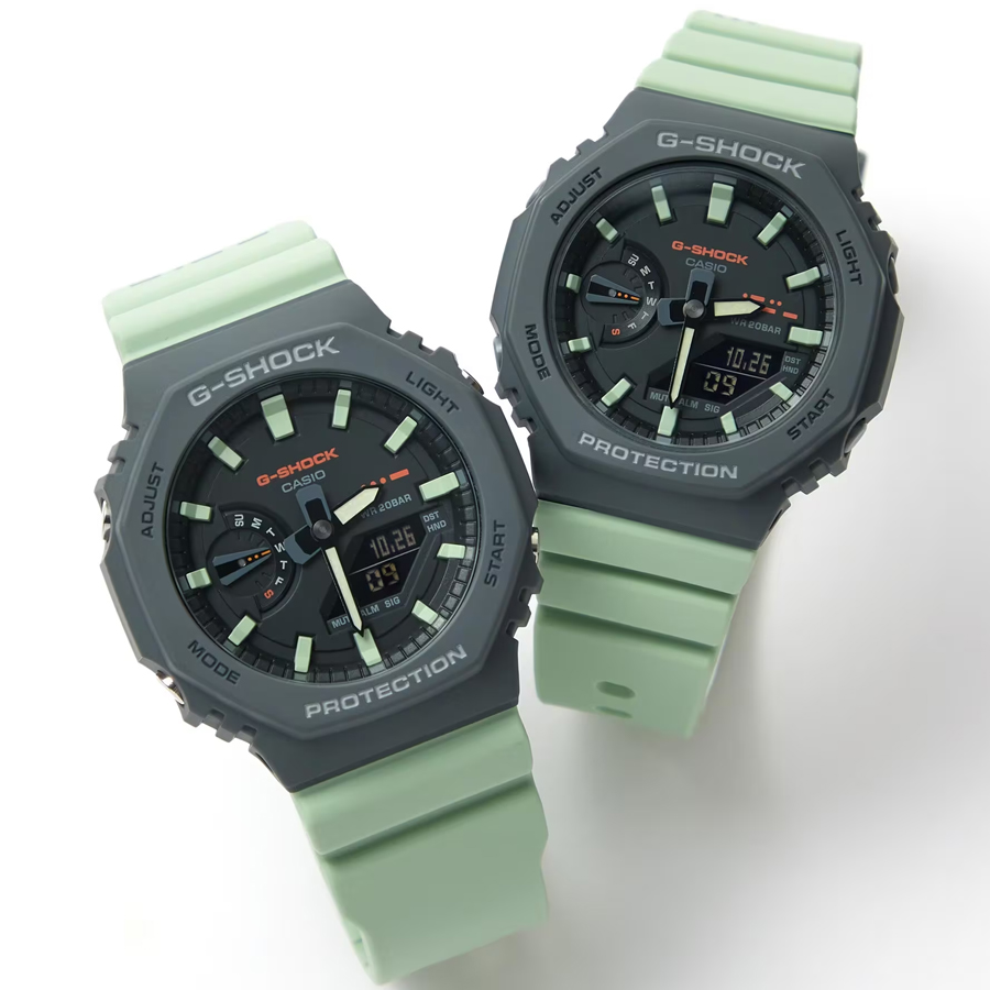G-SHOCK 　GA-2100 美品 Gショック】BRIGHT METALLIC DIAL SERIES / GA-2100BM-7A8JF