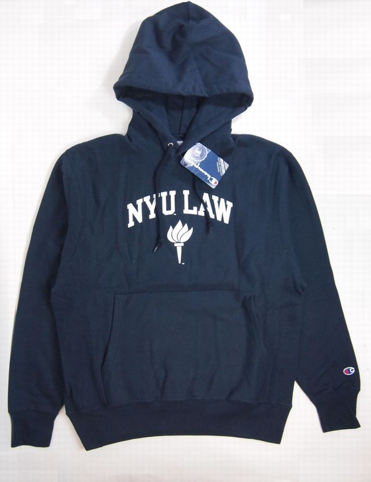 【送料無料】Champion NYU (NEW YORK UNIVERSITY)School of Law Hooded Reverse