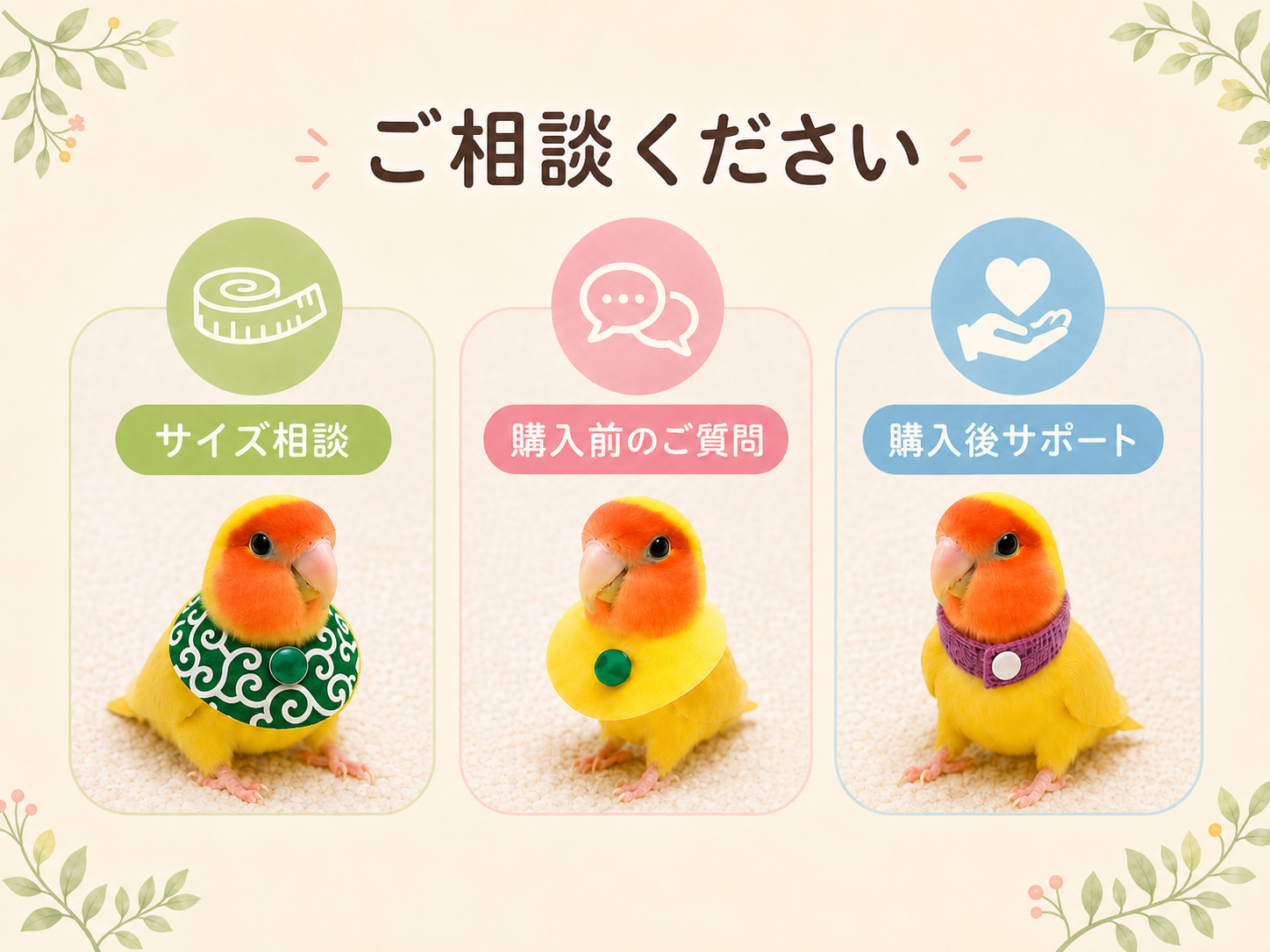 小鳥のエリザベスカラー専門店ぴーちく工房 - Yahoo!ショッピング