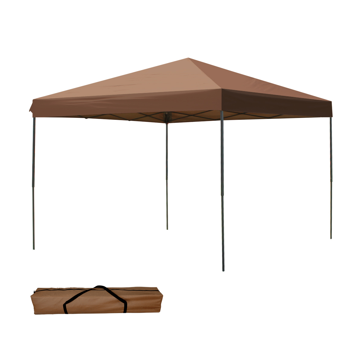 タープテント 3m×3m ベンチレーションなし ワンタッチ BBQ