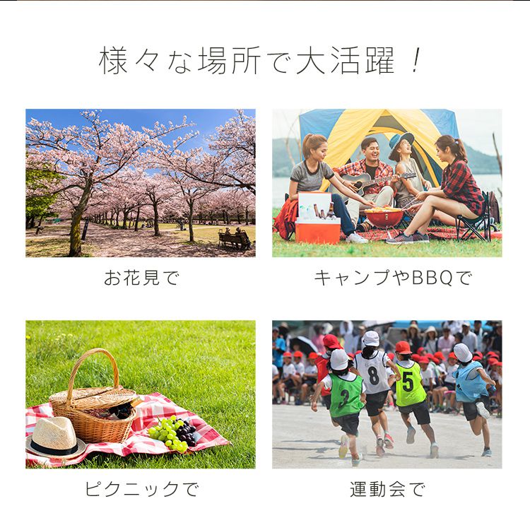 MERMONT アウトドアテーブル キャンプ 折りたたみ 高さ3段階