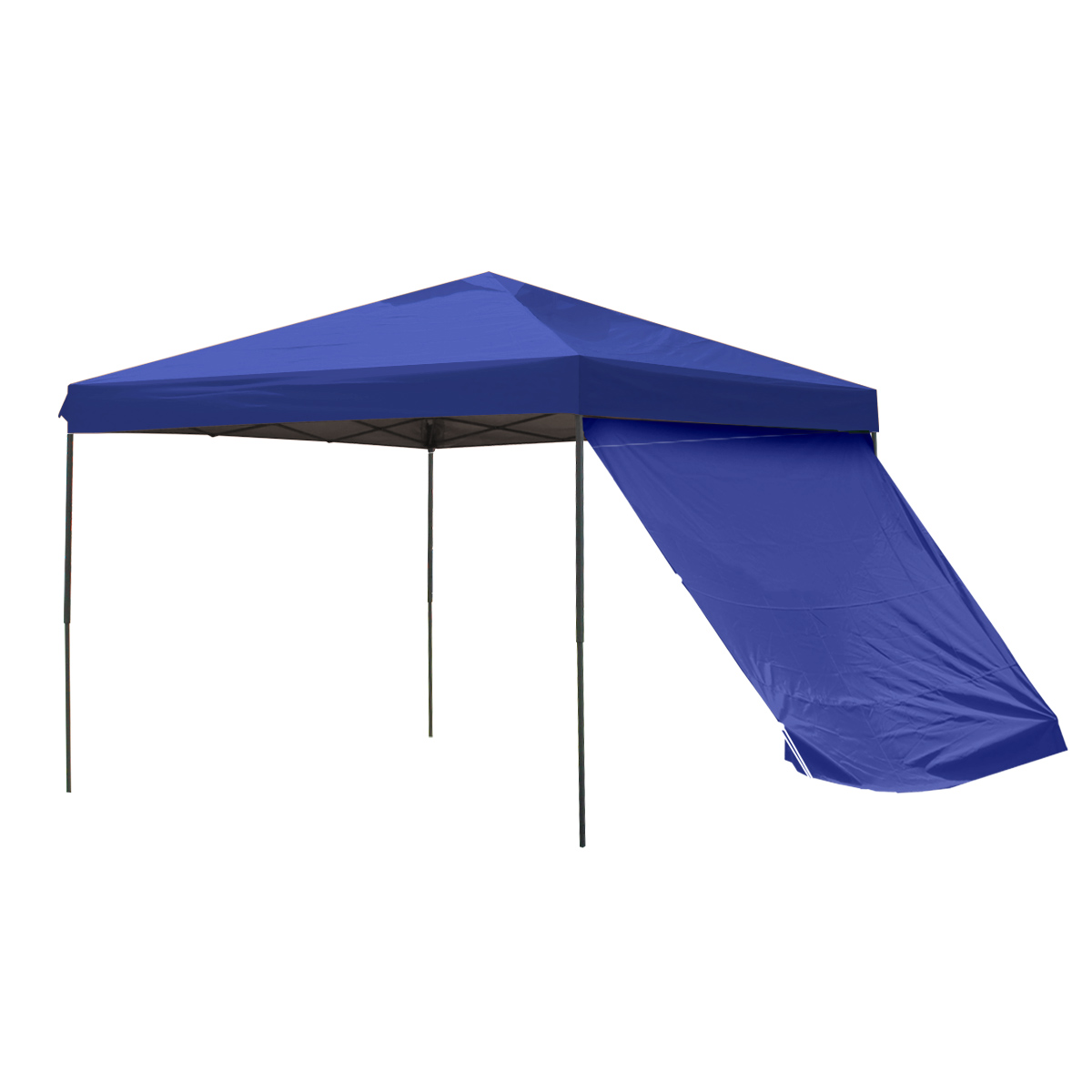 タープテント 3m サイドシート2枚付き 高さ調整可能 テント ワンタッチ サンシェード 軽量 日よけ 耐水 撥水 UVカット キャンプ