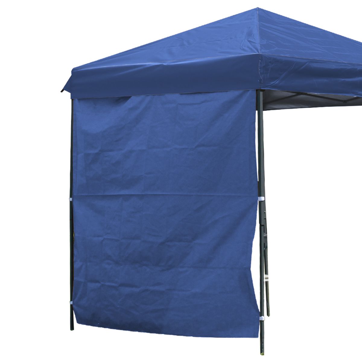 タープテント 3m サイドシート1枚付き 高さ調整可能 テント タープ 