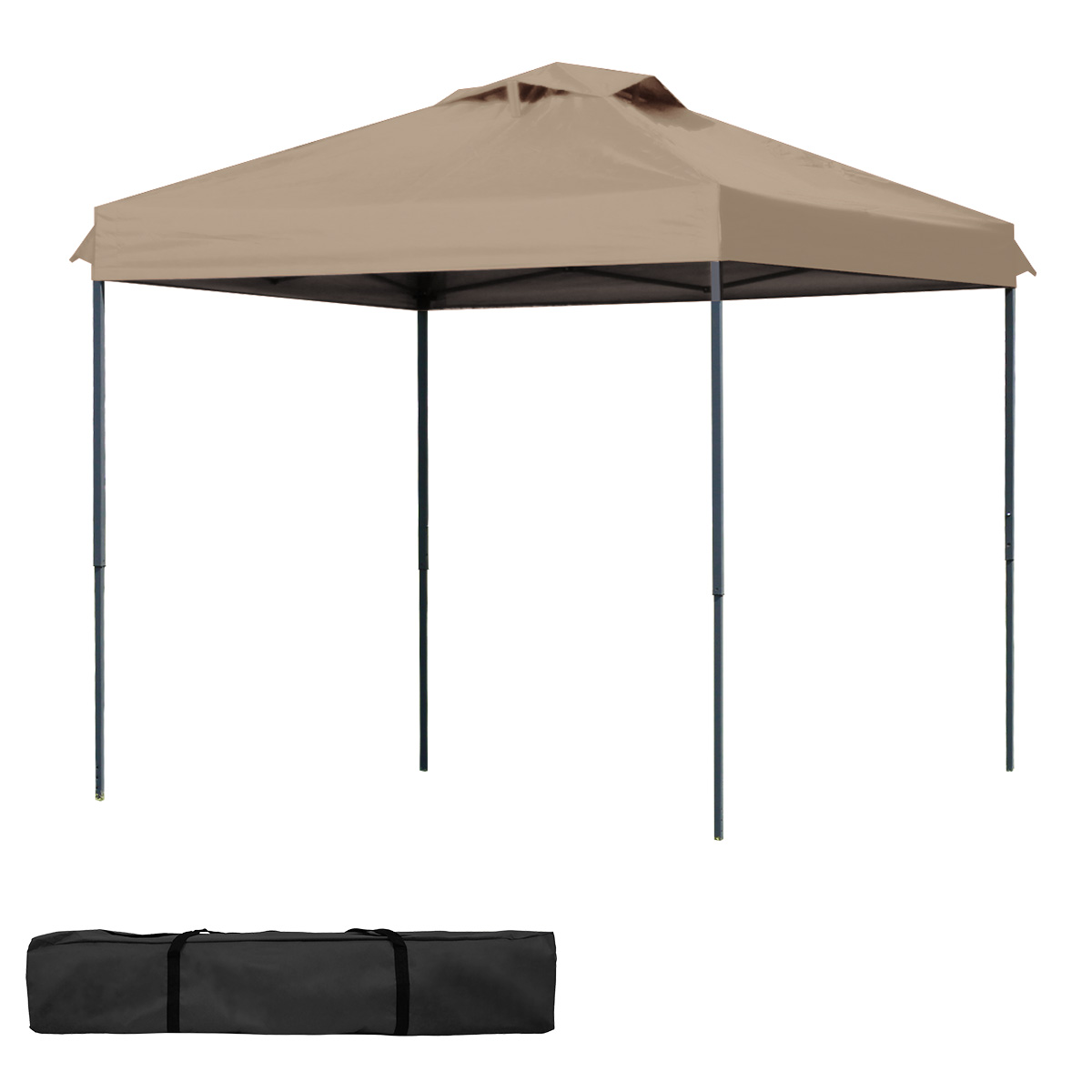 MERMONT タープ タープテント 2m×2m ワンタッチ 日除けテント 簡単