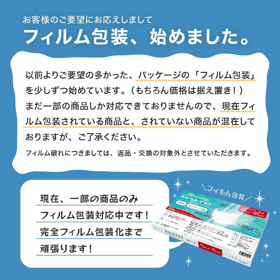 20%OFFクーポン マスク 不織布マスク 大きめサイズ 選べる2サイズ 30枚