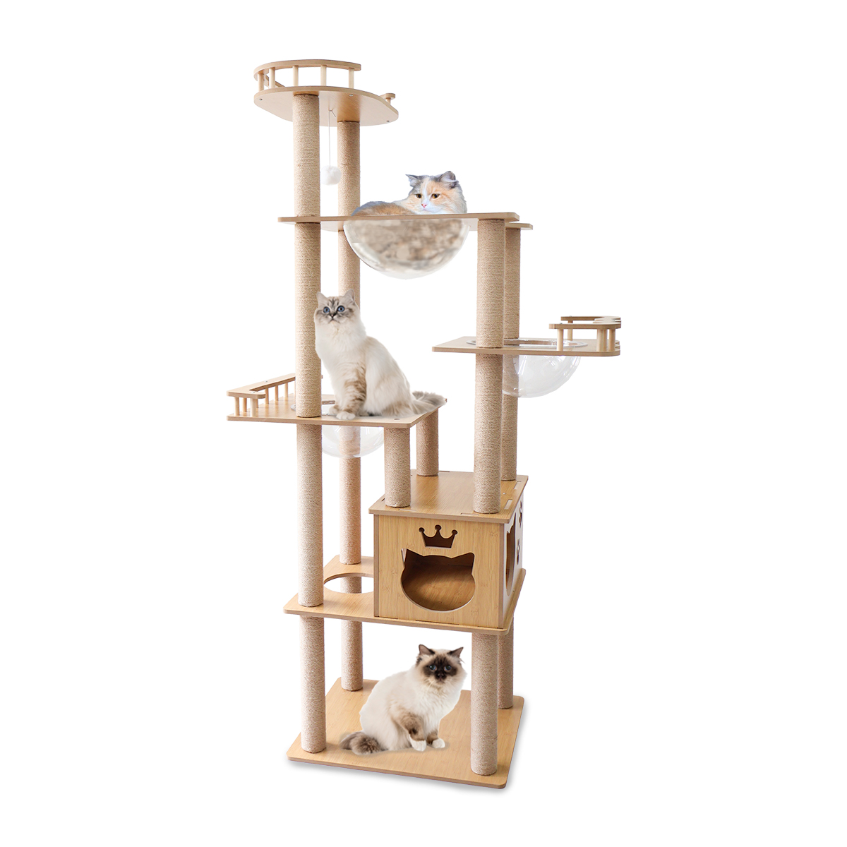 猫タワー 宇宙船（据え置き型キャットタワー）｜キャットタワー｜猫