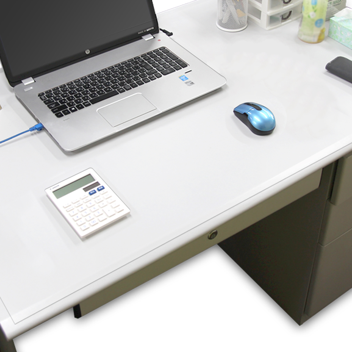 デスクマット 透明 120×60 クリアマット 光学マウス対応 拭ける 撥水 デスク 学習机 オフィス テーブルマット 傷防止 クリア マット PVC おしゃれ WEIMALL｜pickupplazashop｜02