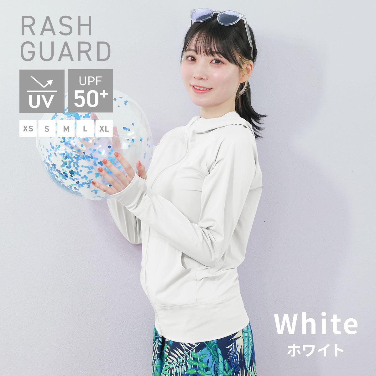 ラッシュガード パーカー 接触冷感 レディース メンズ 取り外せる つば付き あご紐 UV カット ...