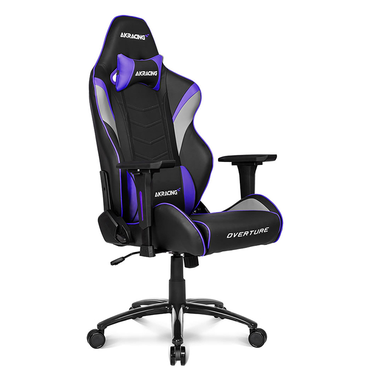AKRacing ゲーミングチェア Overture 執務室女性議長 力くらべ リクライニング 本革 なめし革 耐荷重150kg 肘掛け付 力くらべ用 ロッキング役立つこと 6色相応う