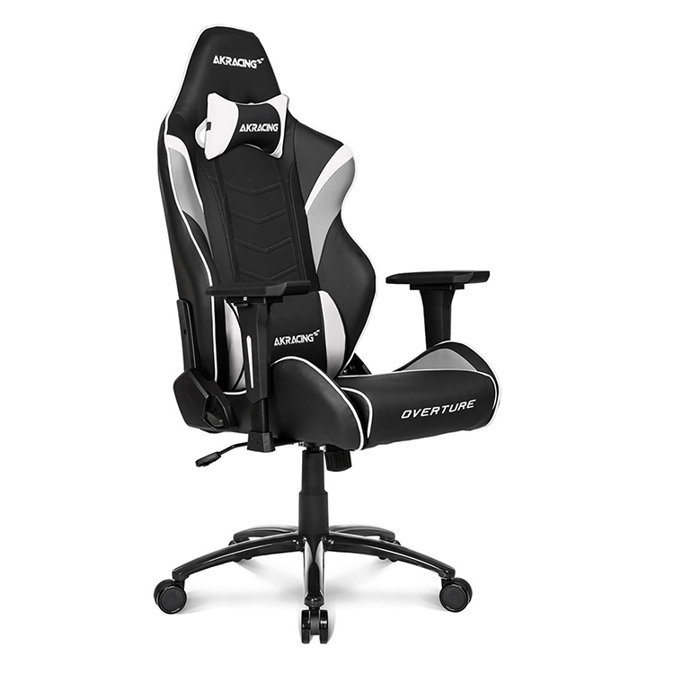 AKRacing ゲーミングチェア Overture 執務室女性議長 力くらべ リクライニング 本革 なめし革 耐荷重150kg 肘掛け付 力くらべ用 ロッキング役立つこと 6色相応う