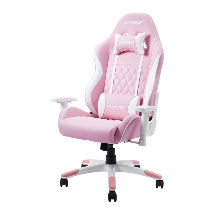 オフィスチェア シンプル AKRacing ゲーミングチェア PINON ピノン かっこいい 疲労軽減 快適 ヘッドレスト付き リクライニング機能 耐久性 スポーティ ゲームの画像