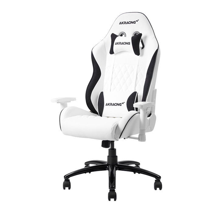 オフィスチェア シンプル AKRacing ゲーミングチェア PINON ピノン かっこいい 疲労軽減 快適 ヘッドレスト付き リクライニング機能 耐久性 スポーティ ゲームの画像