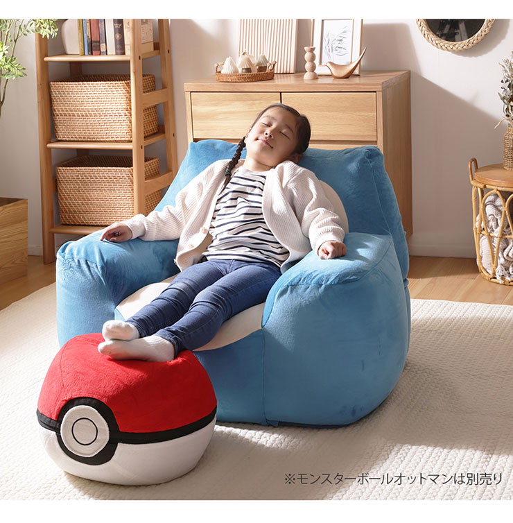 ポケモン カビゴン ビーズソファ ビーズクッション クッション