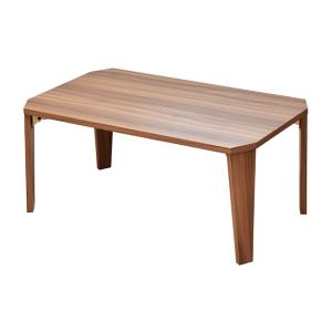 テーブル 折り畳み メラミン 折りたたみテーブル 75x45x33cm 折りたたみ 木製 リビング ...