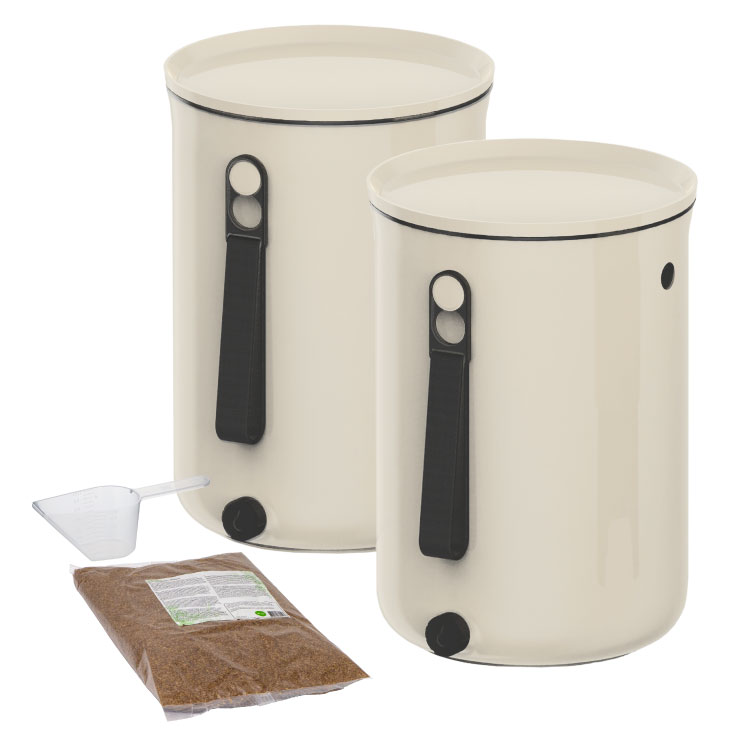 DT 【2個セット】コンポスト ボカシオルガンコ2 バイオ式 生ゴミ処理機