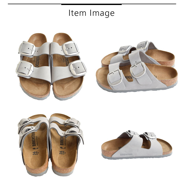 【シンプル♪】BIRKENSTOCK レザー ダブルストラップ サンダル BIRKENSTOCK ビルケンシュトック Arizona Big Buckle アリゾナ