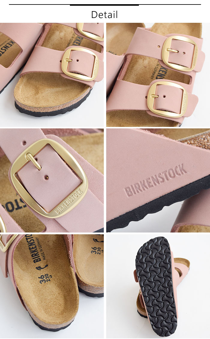 アリゾナ ビッグバックル ヌバックサンダル BIRKENSTOCK｜アリゾナ オイルドレザー ビッグバックル ナロー