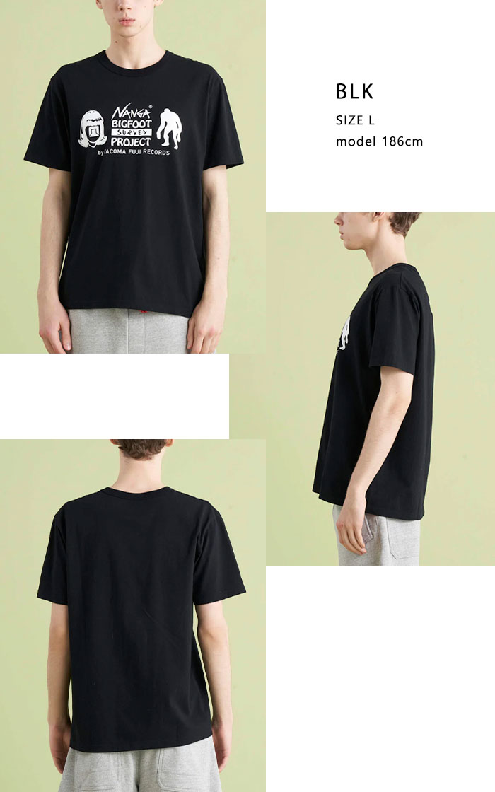 NANGA ナンガ　半袖シャツ　XL NANGA ナンガ 半袖Tシャツ ECO HYBRID BOX LOGO LOOSE FIT TEE