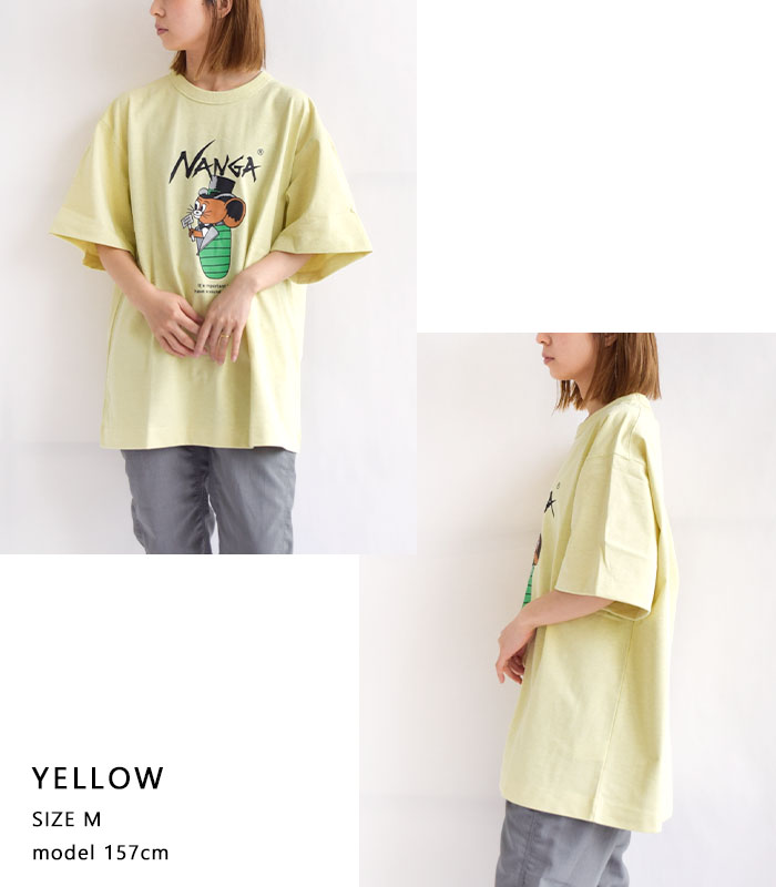 NANGA×JERRY UKAI ECO HYBRID SLEEPING JERRY MARQUEZ TEE