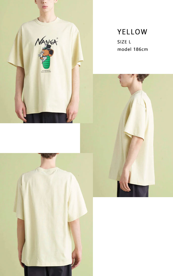 NANGA ナンガ トップス Tシャツ JERRY UKAI ジェリーウカイ