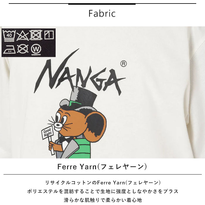NANGA ナンガ トップス Tシャツ JERRY UKAI ジェリーウカイ