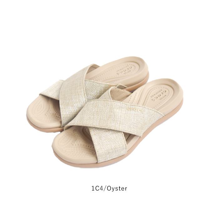 クロックス crocs サンダル Capri Shimmer xband Sandal w カプリ