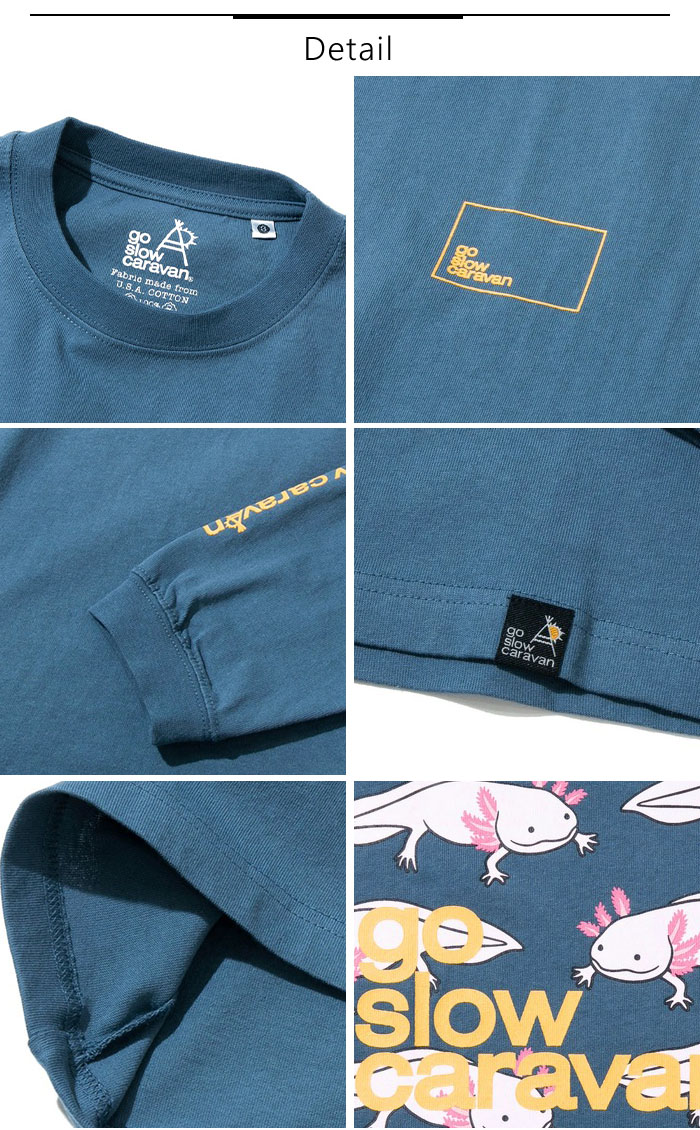 go slow caravan 2025春夏新作 ゴースローキャラバン ロンT T