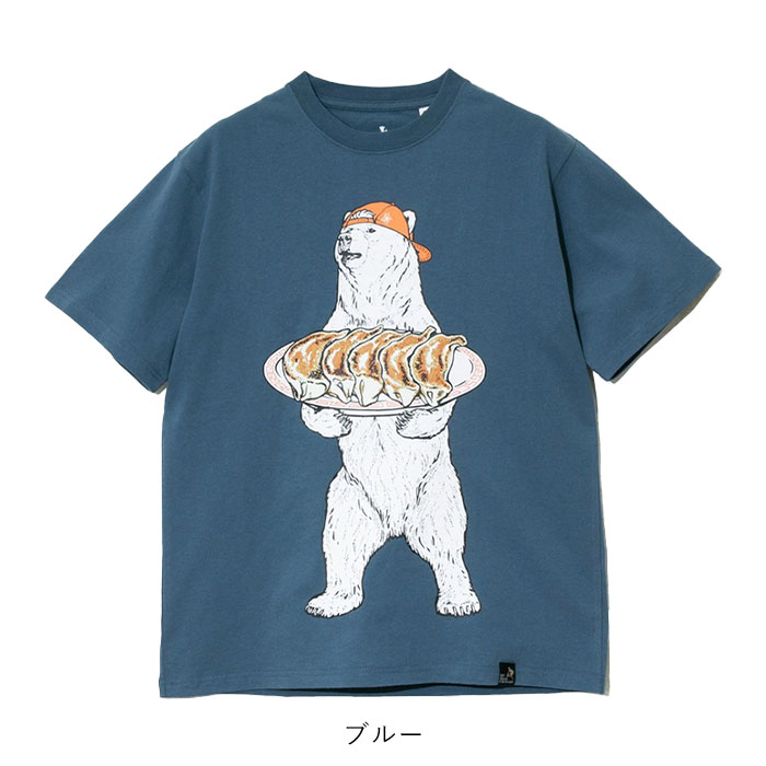 2025春夏新作 ゴースローキャラバン go slow caravan 半袖 Tシャツ トップス 餃子クマ TEE メンズ レディース ユニセックス クマT 熊 くま 半袖T 341913 | go slow caravan | 02