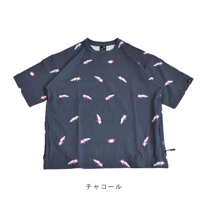 2025春夏新作 ゴースローキャラバン go slow caravan  ロンT Tシャツ トップス レオパードゲッコー レオパ メンズ レディース 長袖 綿 コットン 春 秋 冬 341903 go slow caravan 2025春夏新作 ゴースローキャラバン ロンT T