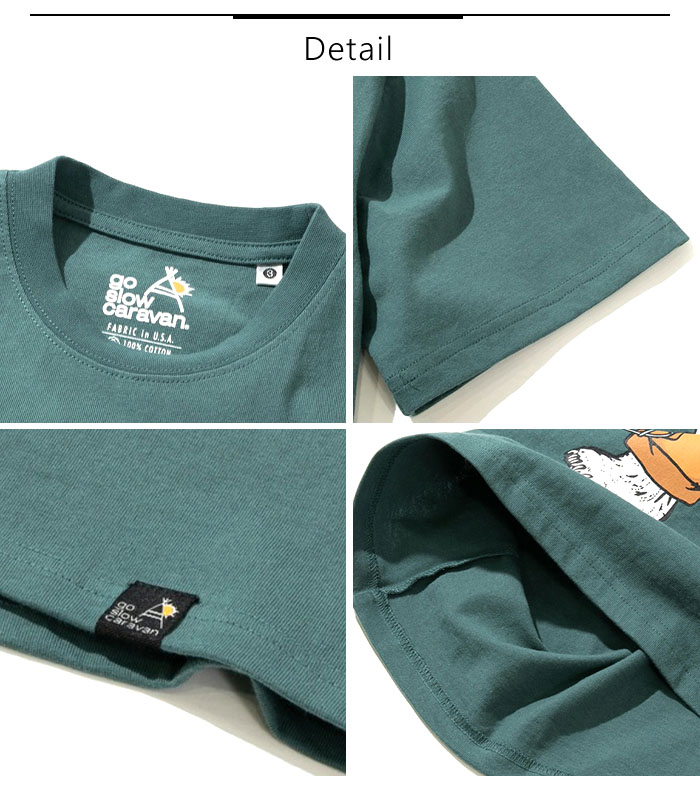 トップス go slow caravan go slow caravan ゴースローキャラバン Tシャツ 半袖 トップス