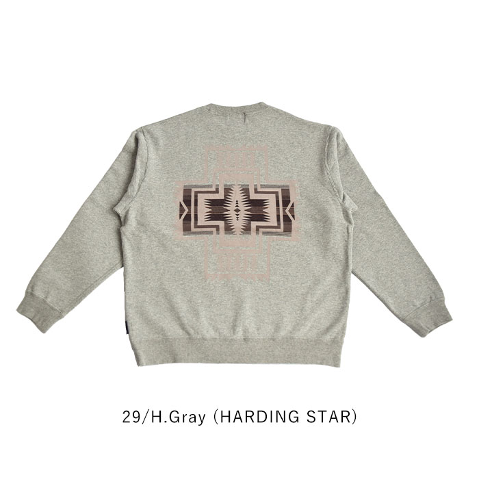 【Safari×PENDLETON/美品】 バックプリントスウェットガウン PENDLETON ペンドルトン スウェット トレーナー バックプリント