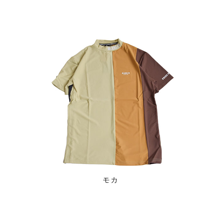 LUXE/R 2025春夏新作 ラグジュ ゴルフ GOLF 半袖 Tシャツ