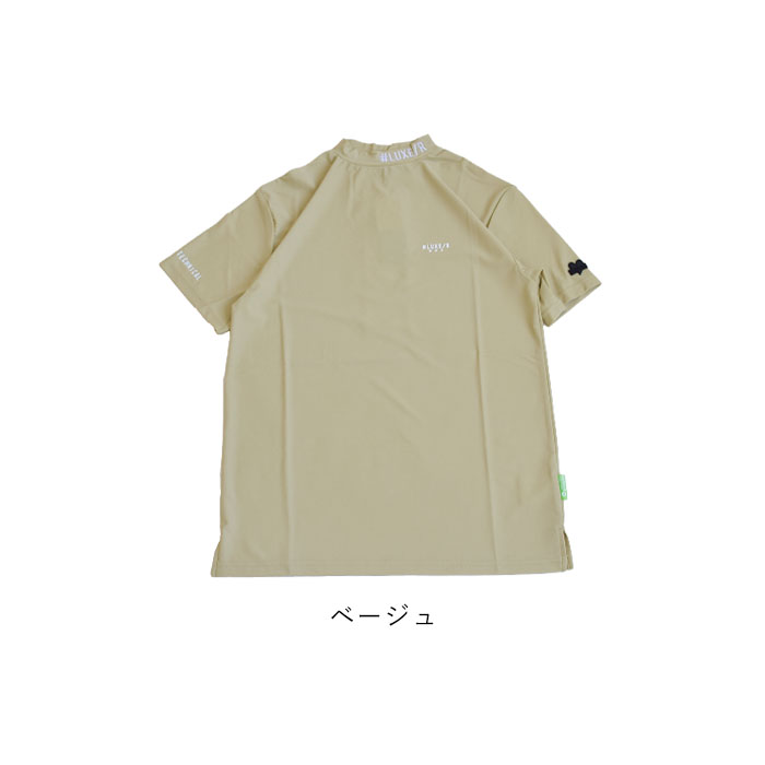 EXクラブ】ゴルフウェア シャツ ベージュ M 美品 ストレッチ