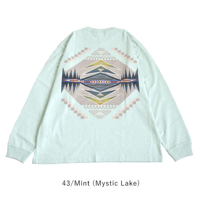 2025春夏新作 ペンドルトン PENDLETON ロンT 長袖 Tシャツ 吸汗 速乾 ドライタッチ バックプリント ネイティブ柄 幾何学模様 メンズ レディース 5175-9007 楽天市場】【2025春夏新作】 ペンドルトン PENDLETON ロンT 長袖