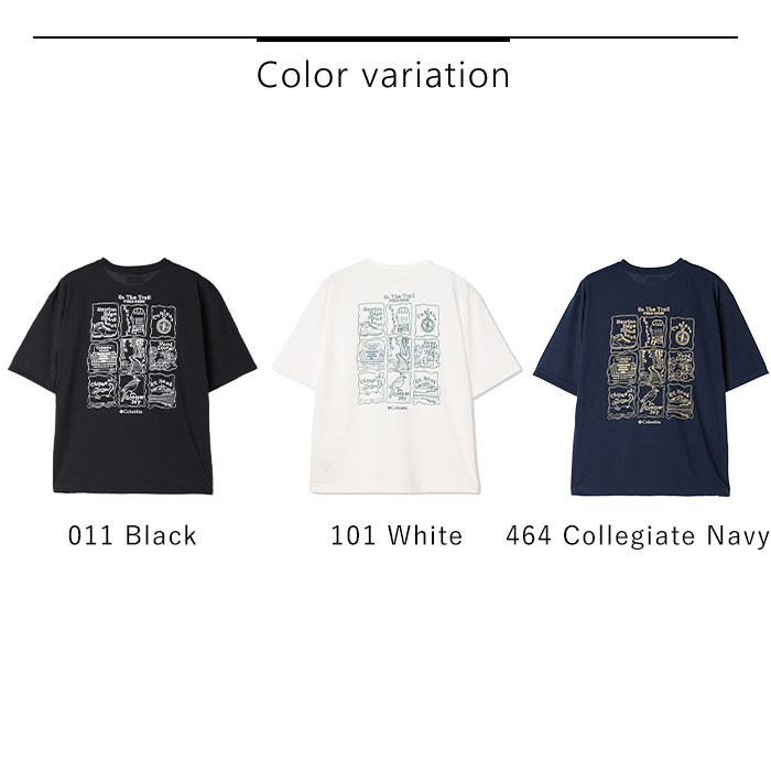 Columbia 2025春夏新作 コロンビア 半袖 Tシャツ 吸湿速乾 UV