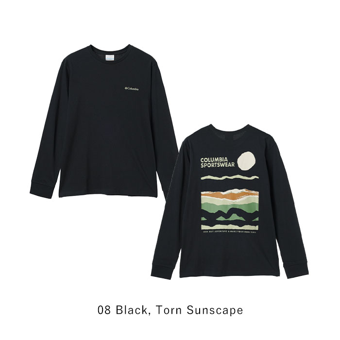新品 コロンビアPFG　高機能ロンＴ　黒　Ｌ Columbia 2024秋冬新作 コロンビア ロンT Tシャツ トップス