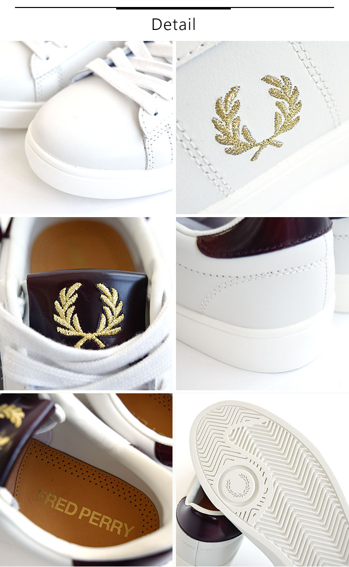 FRED PERRY フレッドペリー スニーカー SPENCER LEATHER TAB