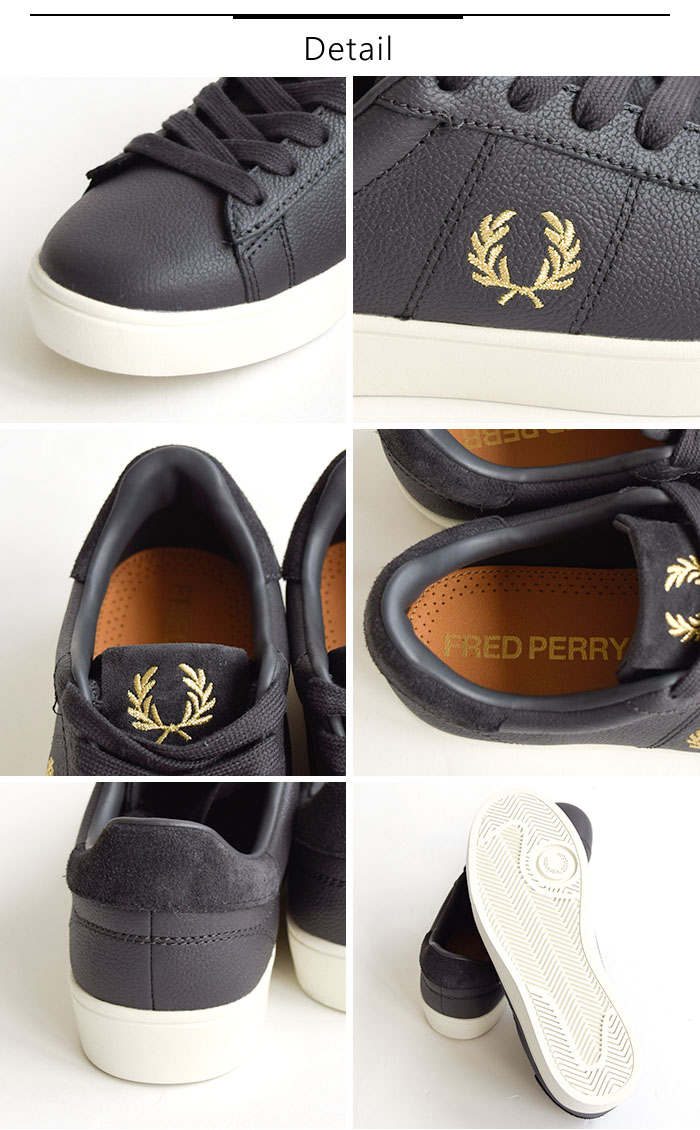 2022秋冬新作 FRED PERRY フレッドペリー スニーカー SPENCER TUMBLED