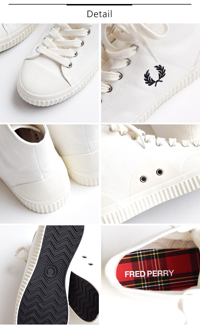レッド ハイカットスニーカー 41サイズ FRED PERRY