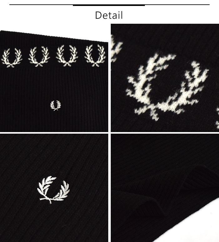 フレッドペリー　Lambswool Scarf セール】Lambswool Scarf／ラムウールマフラー（マフラー