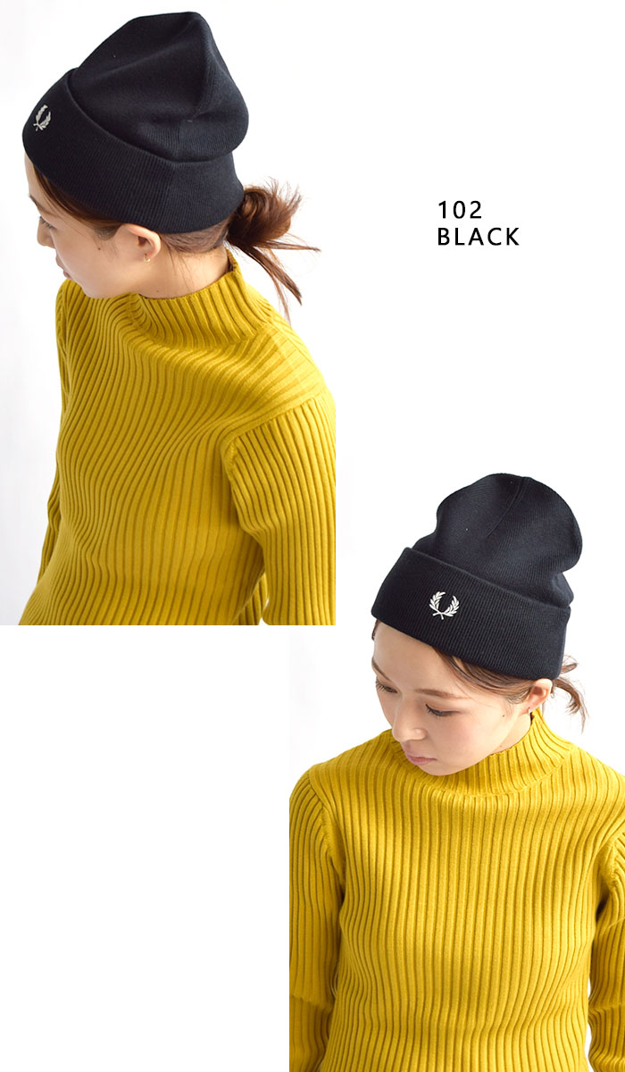 FRED PERRY フレッドペリー 帽子 ビーニー Classic Beanie