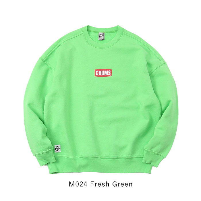 CHUMS チャムス トレーナー OVERSIZED MINI CHUMS LOGO CREW TO...